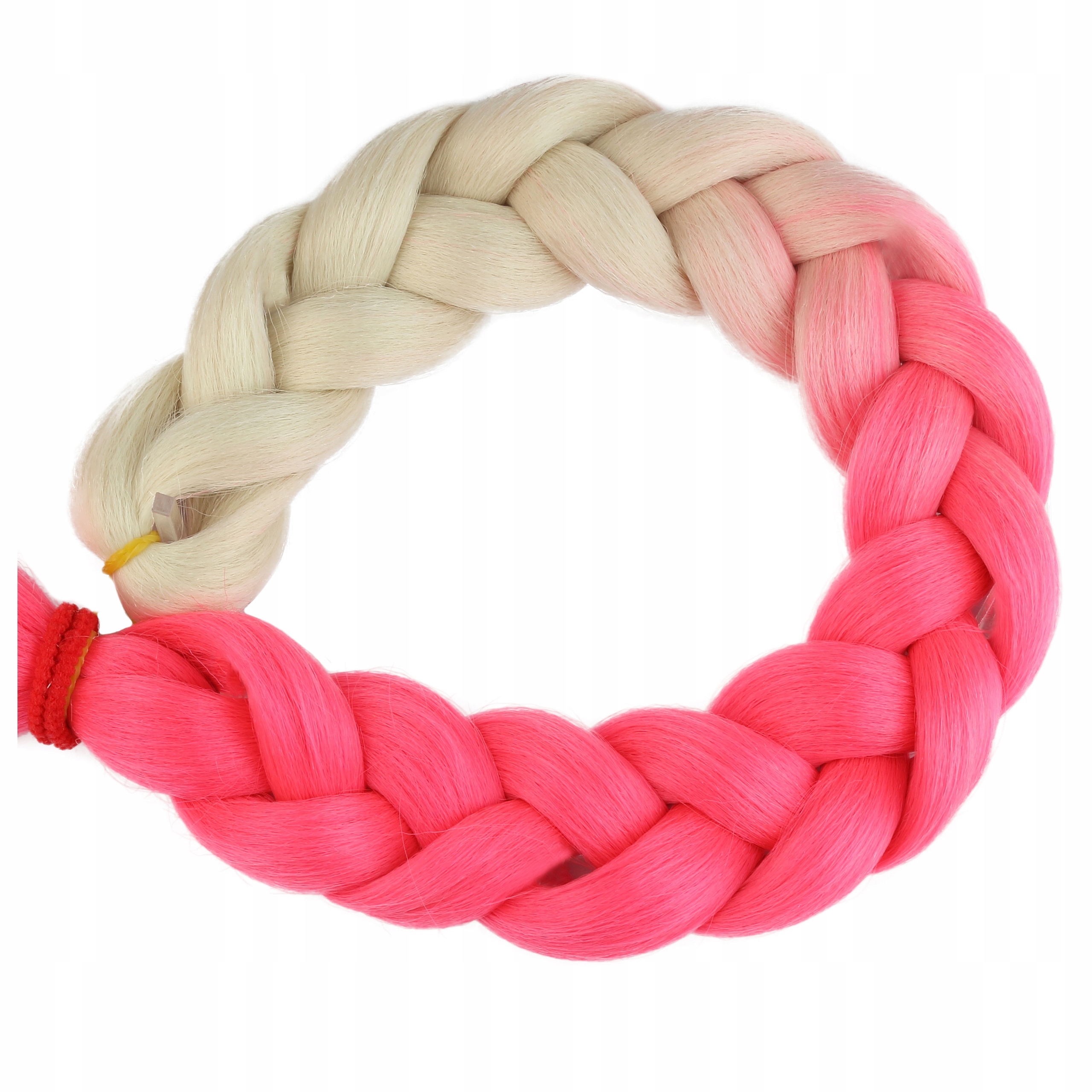 Włosy SYNTETYCZNE do warkoczyków KOLOROWE warkoczyki DOCZEPIANE WŁOSY ombre Typ włosów syntetyczne