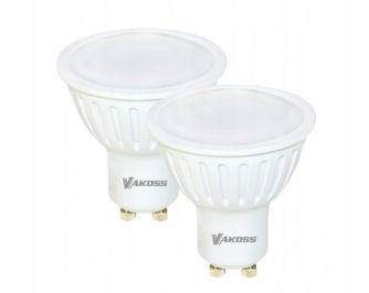

Vakoss Żarówki Led GU10 2 szt 6W LD-S0633S2-A