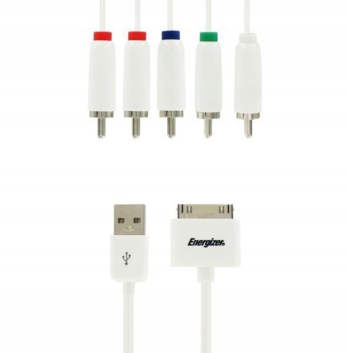 ENERGIZER аудио / видео кабель белый E504
