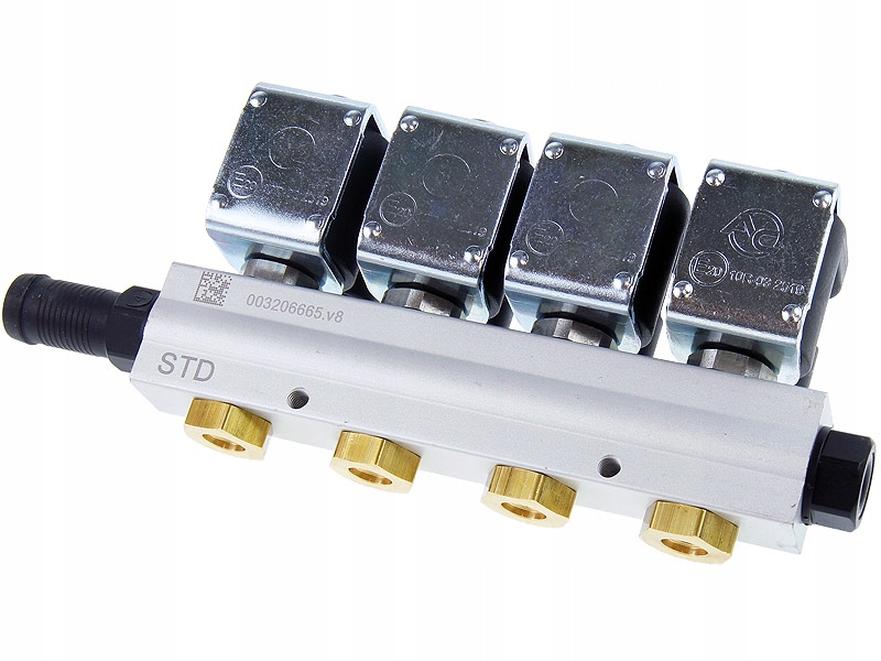 AC STAG W01 W-01 W01 LISTWA WTRYSKOWA 4 CYL LPG Producent części 3F Quality