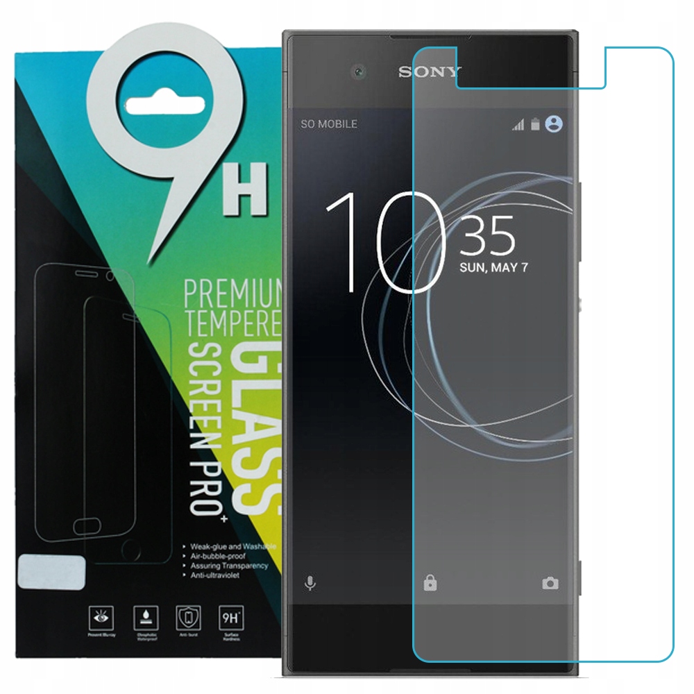 

Szkło Hartowane 9H Ochronne Na Ekran Sony XA1