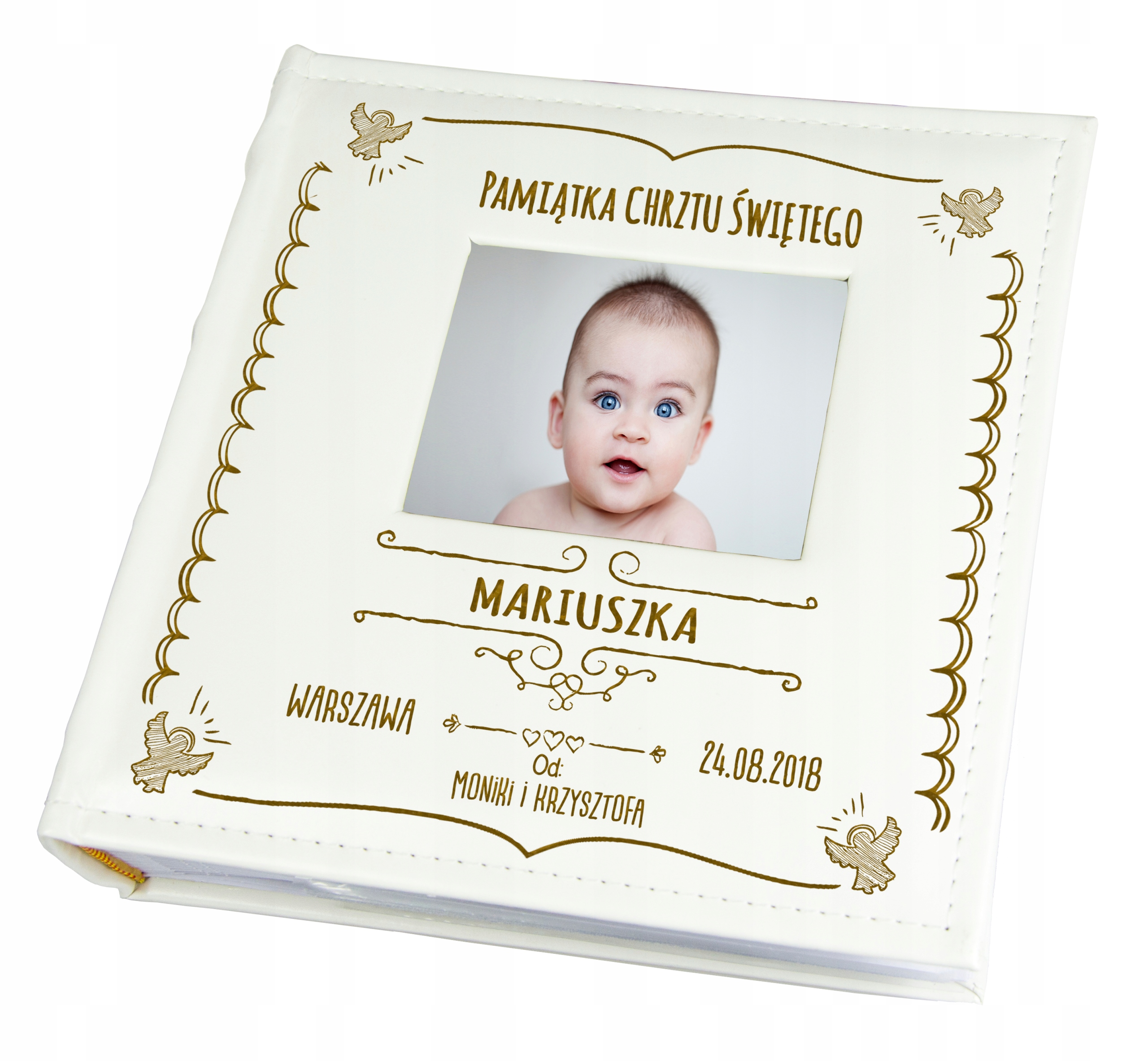 

Album Na Zdjęcia Z Grawerem Na Chrzest Do Chrztu