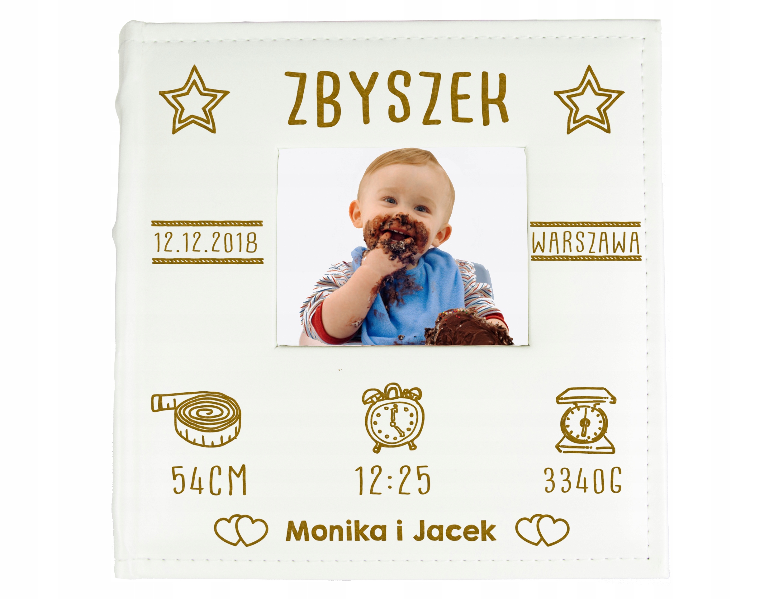 

Album Dla Dziecka Z Grawerem Na Urodziny Roczek