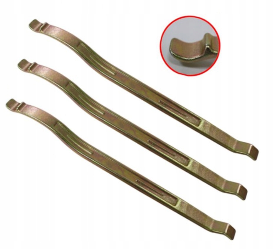 

3 Łyżki Do Opon Motocyklowych Ze Stopką 35cm Cross