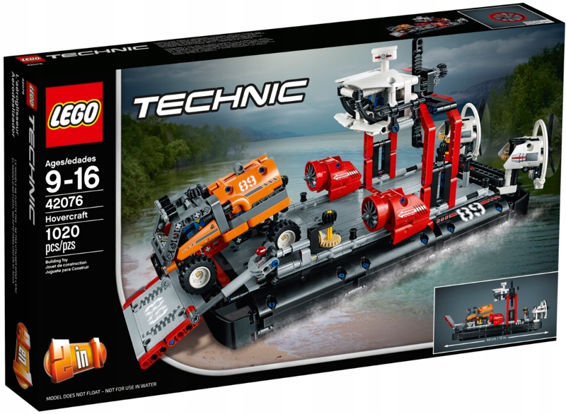 LEGO TECHNIC 42076 PODUSZKOWIEC ŁÓDŹ ODRZUTOWA !