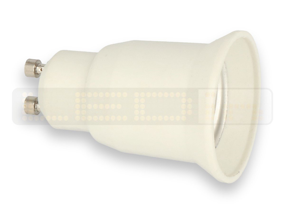 

Przejściówka żarówki adapter GU10 > E27 242113