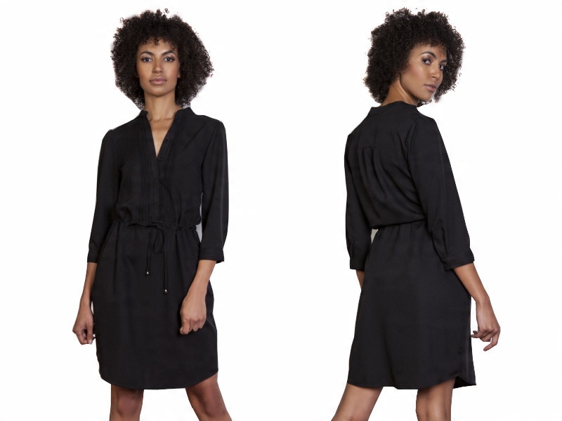 

elegancka Sukienka Wiązanie w pasie 34 Xs