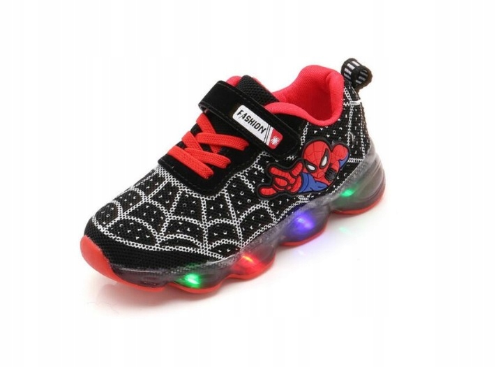 

Buty z podświetleniem Led Spiderman roz 22 (I051)