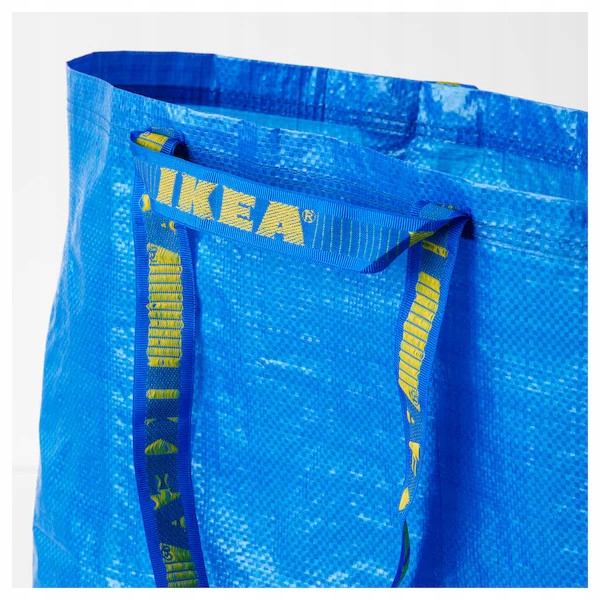 IKEA torba FRAKTA zakupy pranie basen ŚREDNIA 36l Marka IKEA