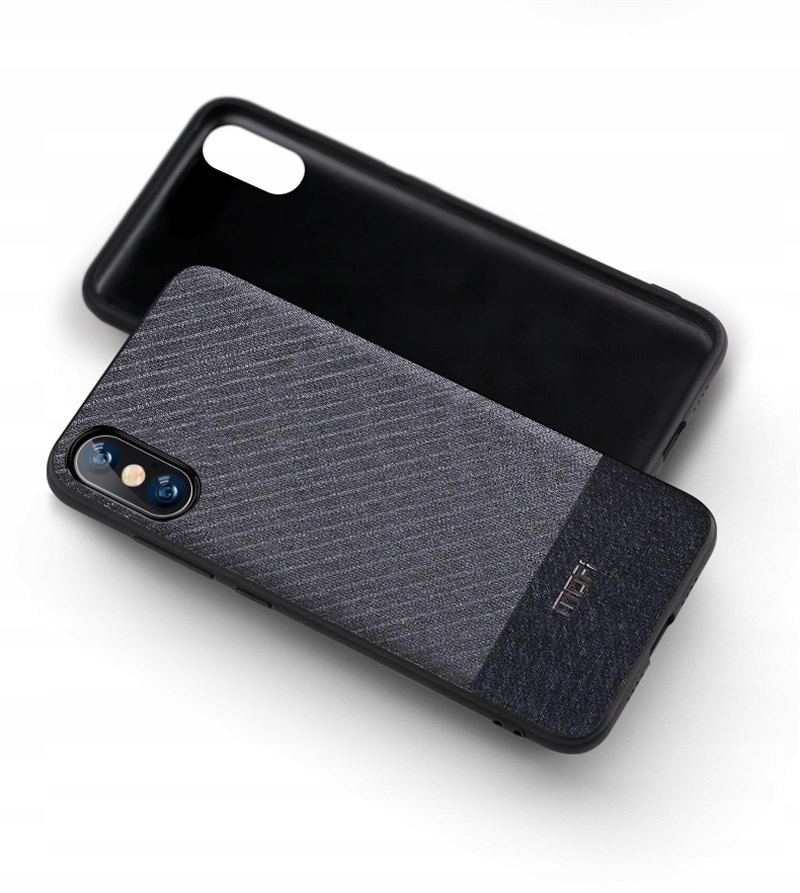 

Mofi Gentelman Apple iPhone Xs Grey Stripe