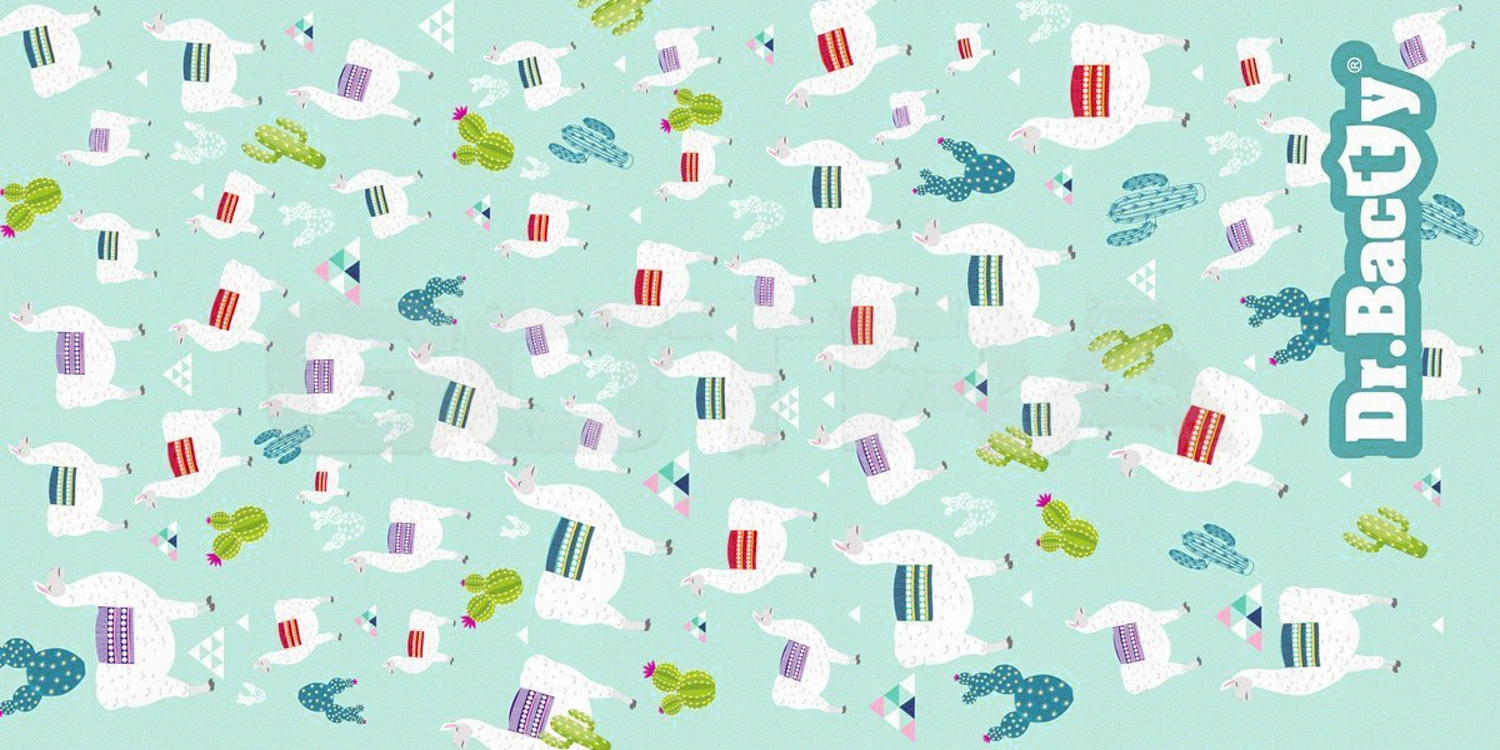 Ręcznik szybkoschnący z polygiene DR BACTY PRINT L Długość 130 cm