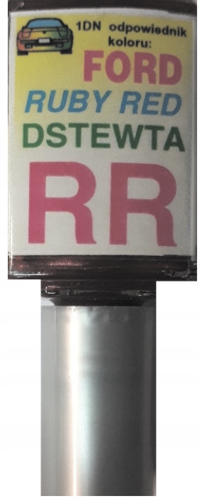 FORD RUBY RED RR LAKIER SAMOCHODOWY ZAPRAWKA DO RYS 10 ML ARASYSTEM