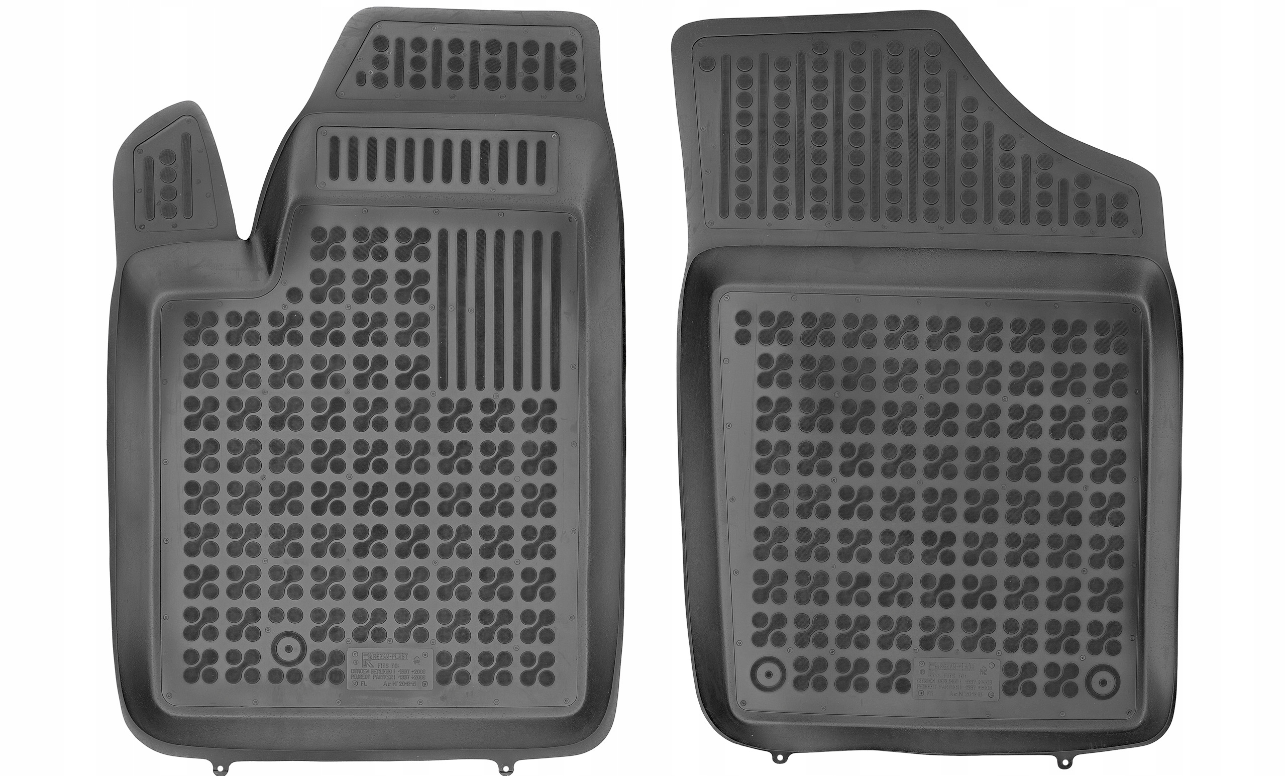 Килимки Різати-Пластик резинові01215p 2 el.