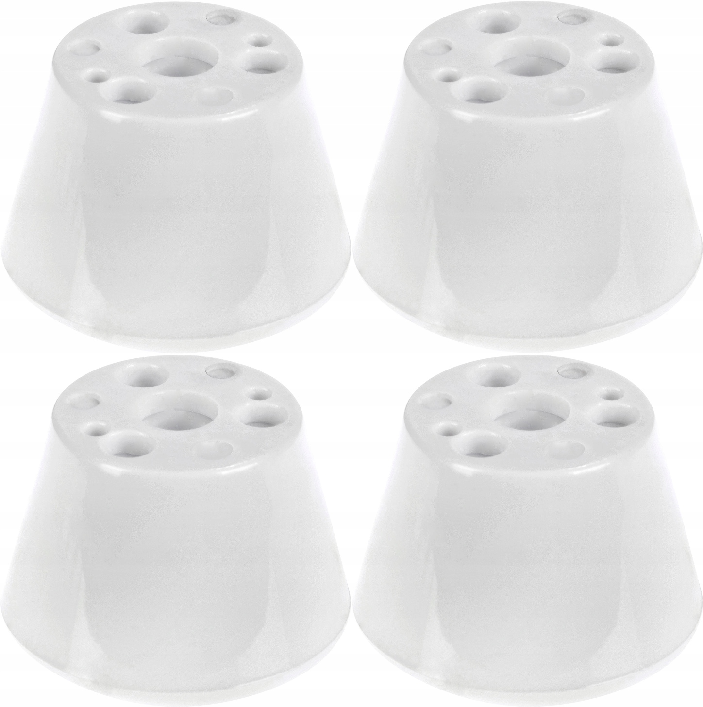 Hamulec do Wrotek RAVEN Trista PVC biały 4 szt