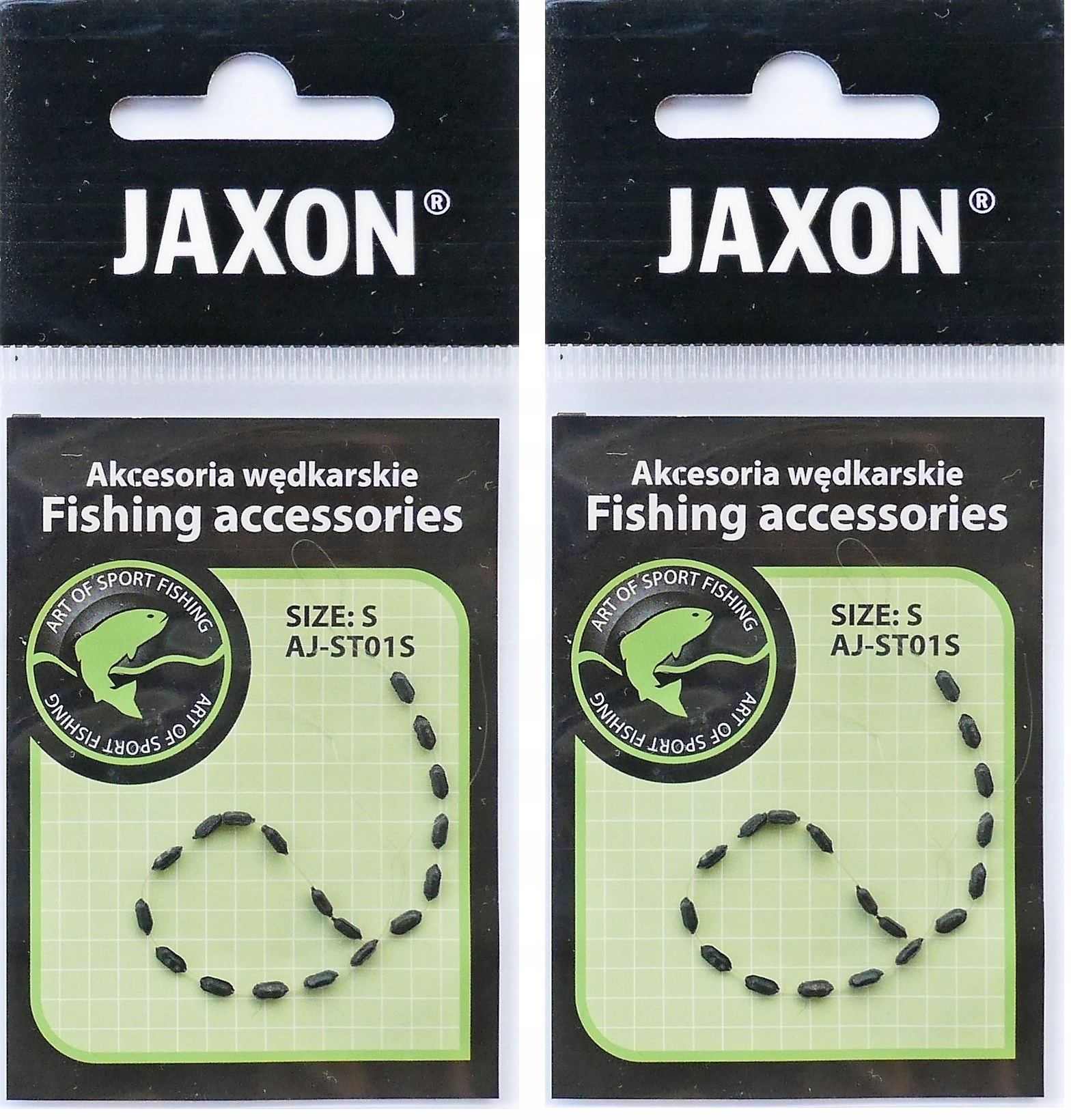 

2x Stopery gumowe Jaxon gruntowniki AJ-ST01S r. S