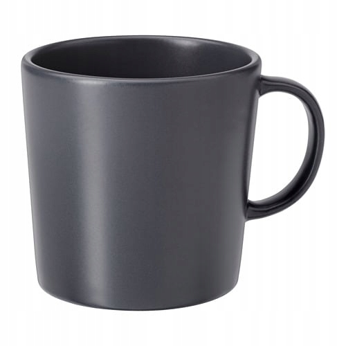 

Ikea Dinera Kubek 300ml kamionka ciemnoszary
