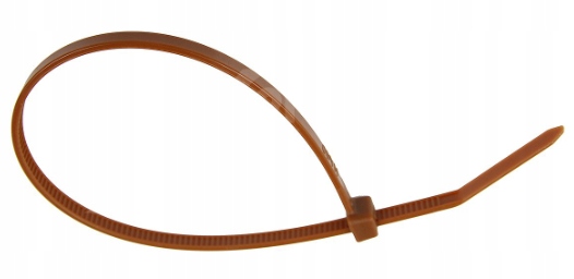 100x BRAZOWE OPASKI ZACISKOWE TRYTKI 7 6 x 370 mm Producent code 7 6X370