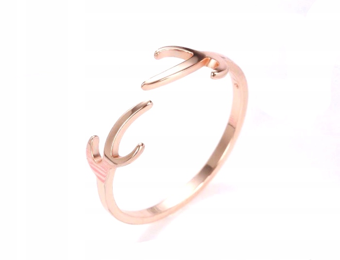 

H3910 Obrączka Pierścionek Regulowany Stal 17mm