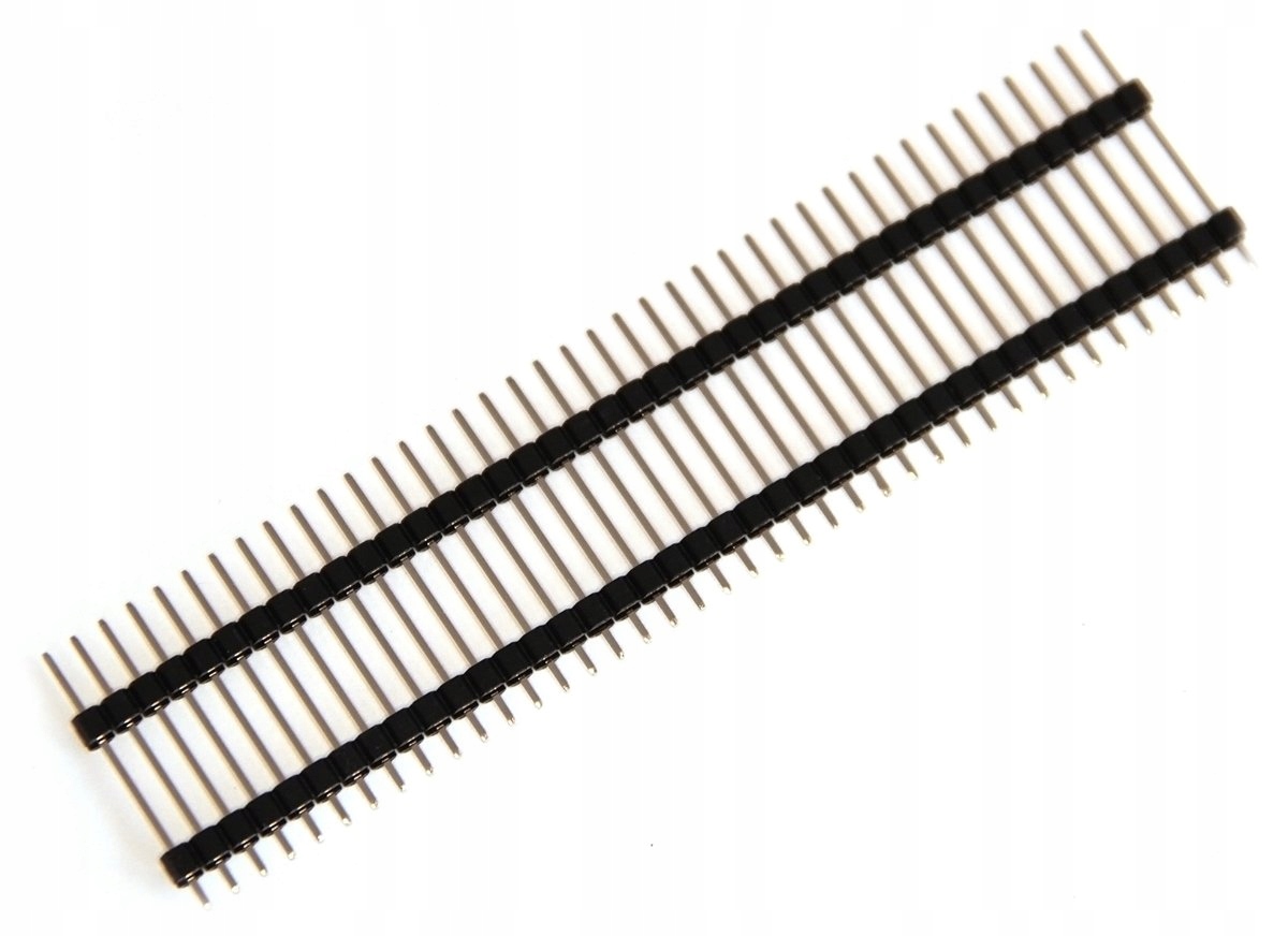 

Goldpin listwa prosta 1x40 2,54mm 25mm 2szt.