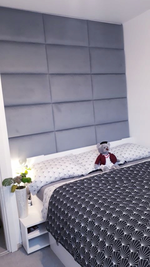 Panele tapicerowane 30x40 pokój dziecka zagłówek Producent CustomSpace