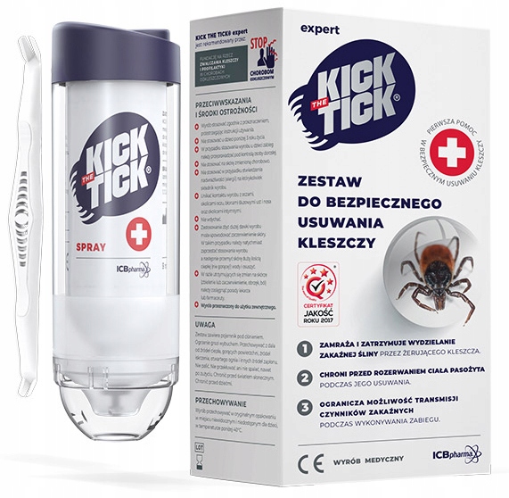 

Zestaw Do Bezpiecznego Usuwania Kleszczy Zamrażacz
