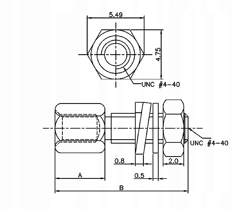 DYSTANS GWINT UNC 4-40 DO ZŁĄCZ DSUB KPL=100 SZT EAN (GTIN) 4039289027749