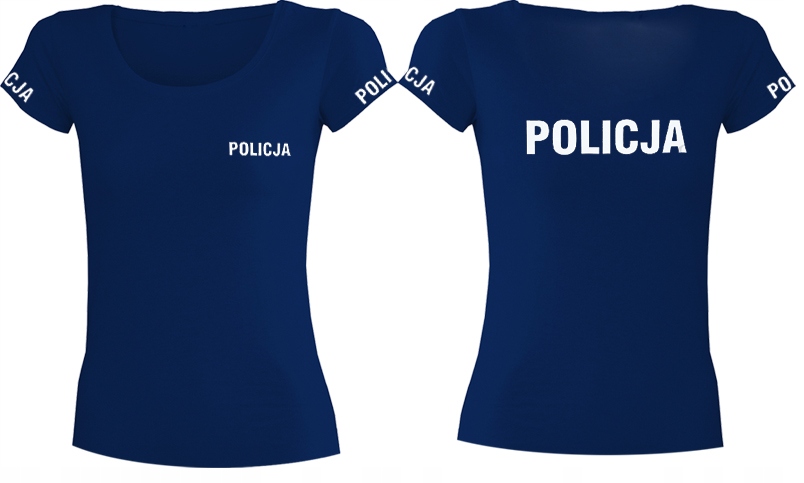 

Koszulka Policja Odblaskowa damska T-shirt Policja