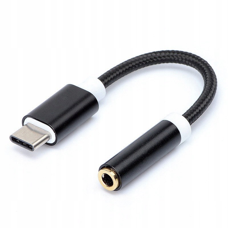 

Adapter Usb-c Usb 3.1 do Mini Jack 3,5mm słuchawki