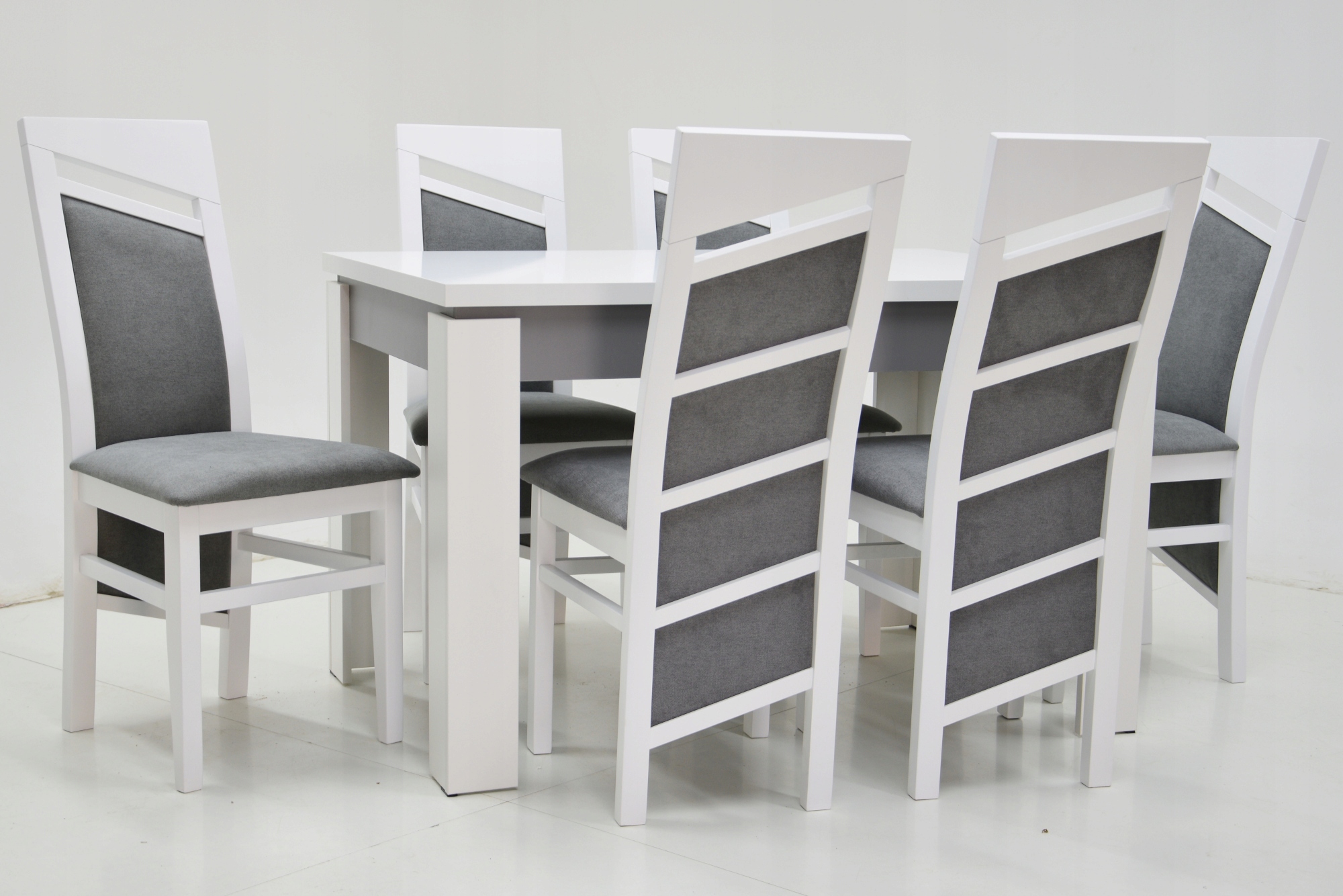 6 krzeseł i stół ROZKŁADANY 160 cm ZESTAW KUCHENNY Kod producenta a