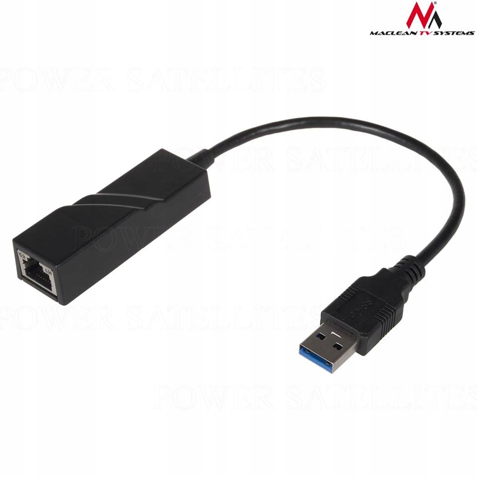 Adapter USB 3.0 RJ45 Ethernet 1000 Mbps MCTV-581 Producent Maclean