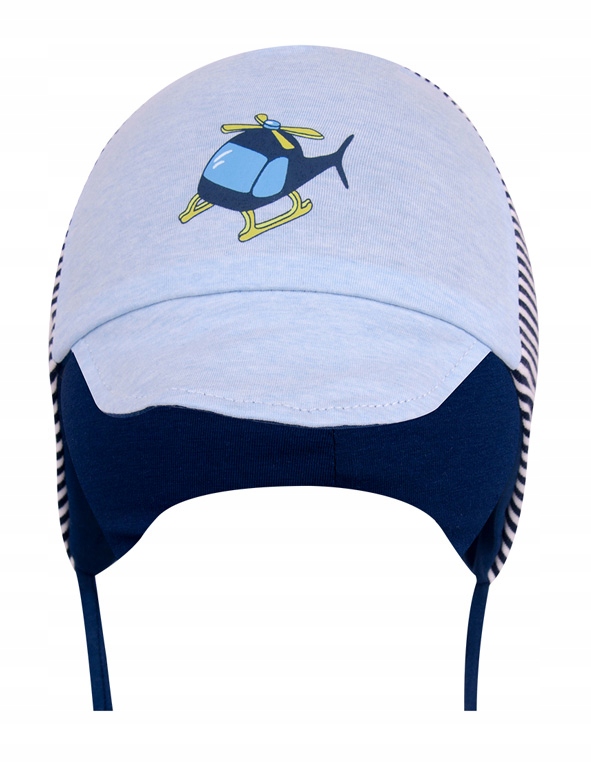 

Yo! Czapka bawełniana wiązana Franek 46-48 cm