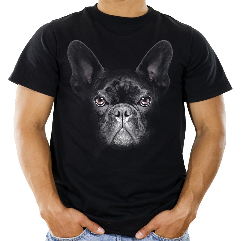 

Koszulka z psem buldogiem francuskim t-shirt XL Hq