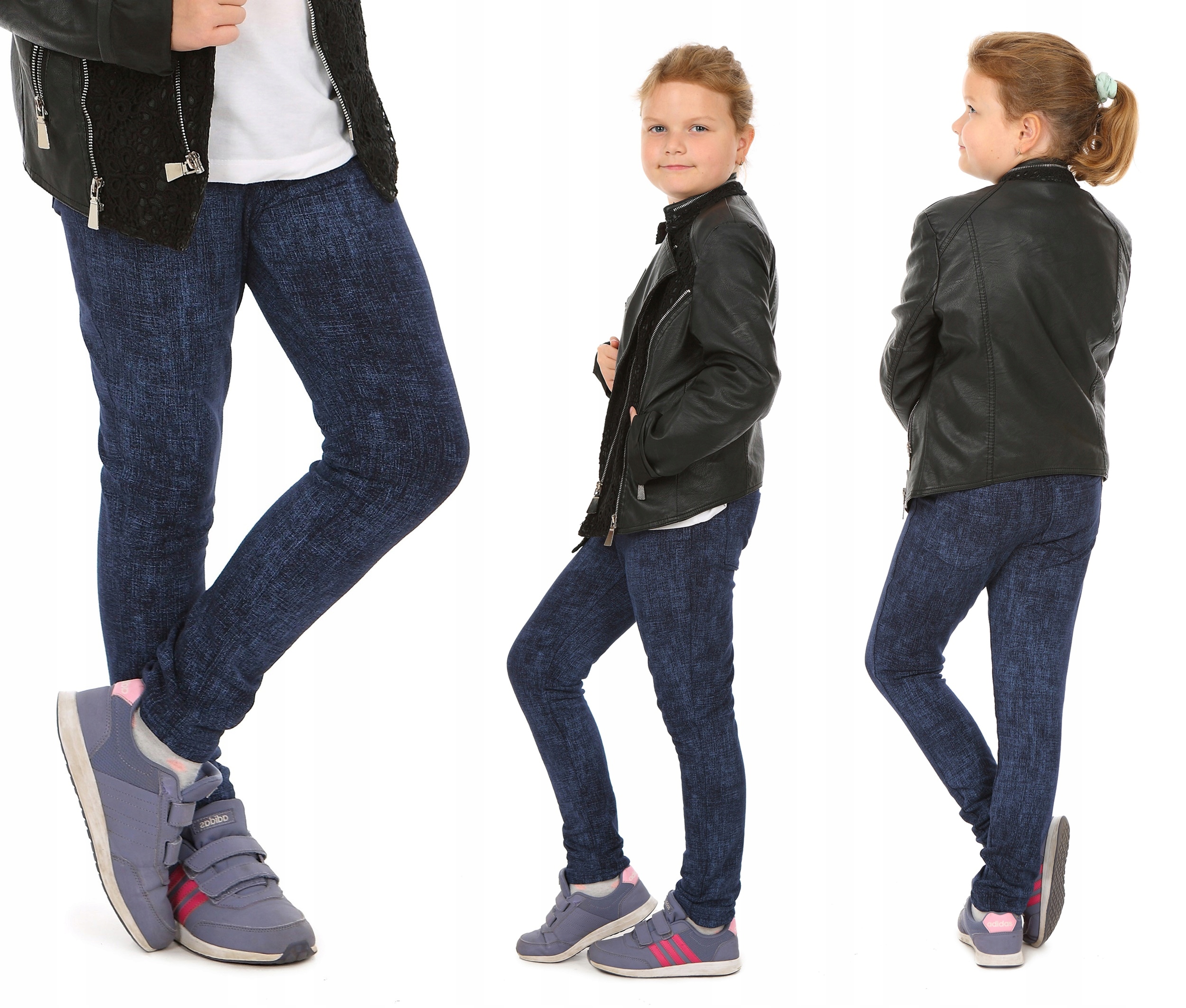 

Ocieplane Spodnie Dresowe Jeans 134 cm Prod.PL