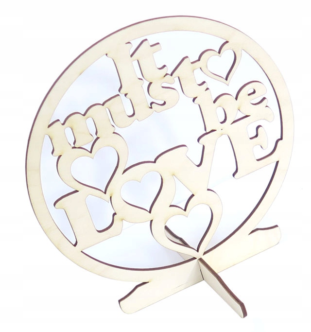 

Dekor Napis It must be Love Na Ślub Wesele DS79