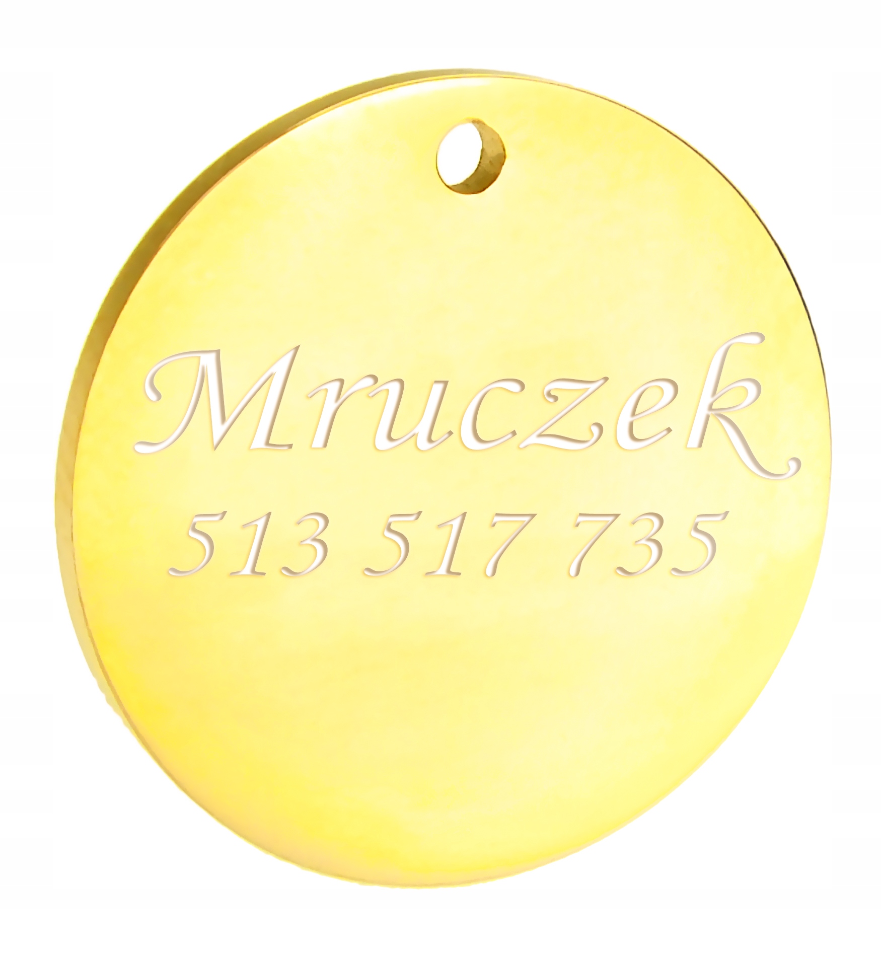 

Identyfikator Adresówka Złota Dla Psa Kota