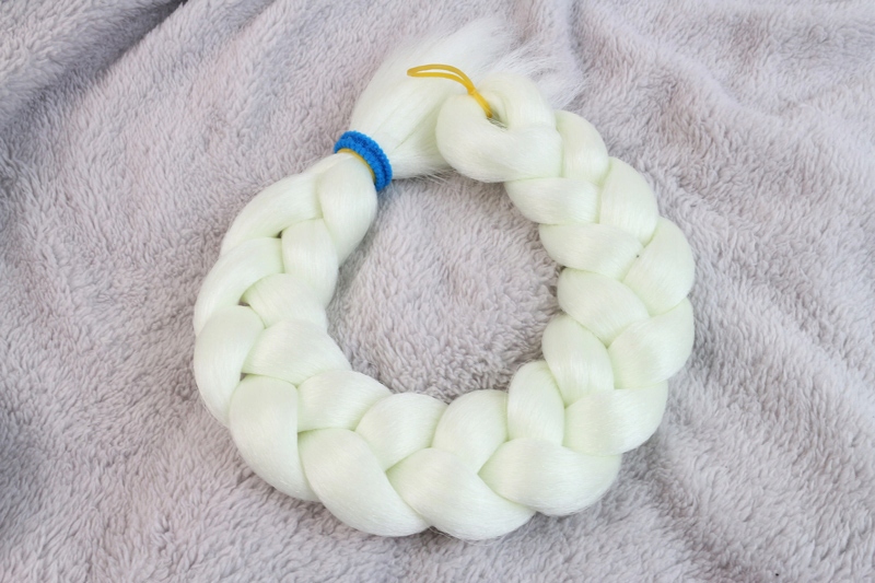 Pasma syntetyczne WŁOSY kolorowe warkocze ŚWIECĄCE Marka Luvu