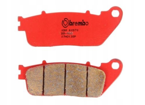 07HO13SP - ТОРМОЗНЫЕ КОЛОДКИ HAM BREMBO ЗАДНИЙ HONDA CB1000 R RA 08-