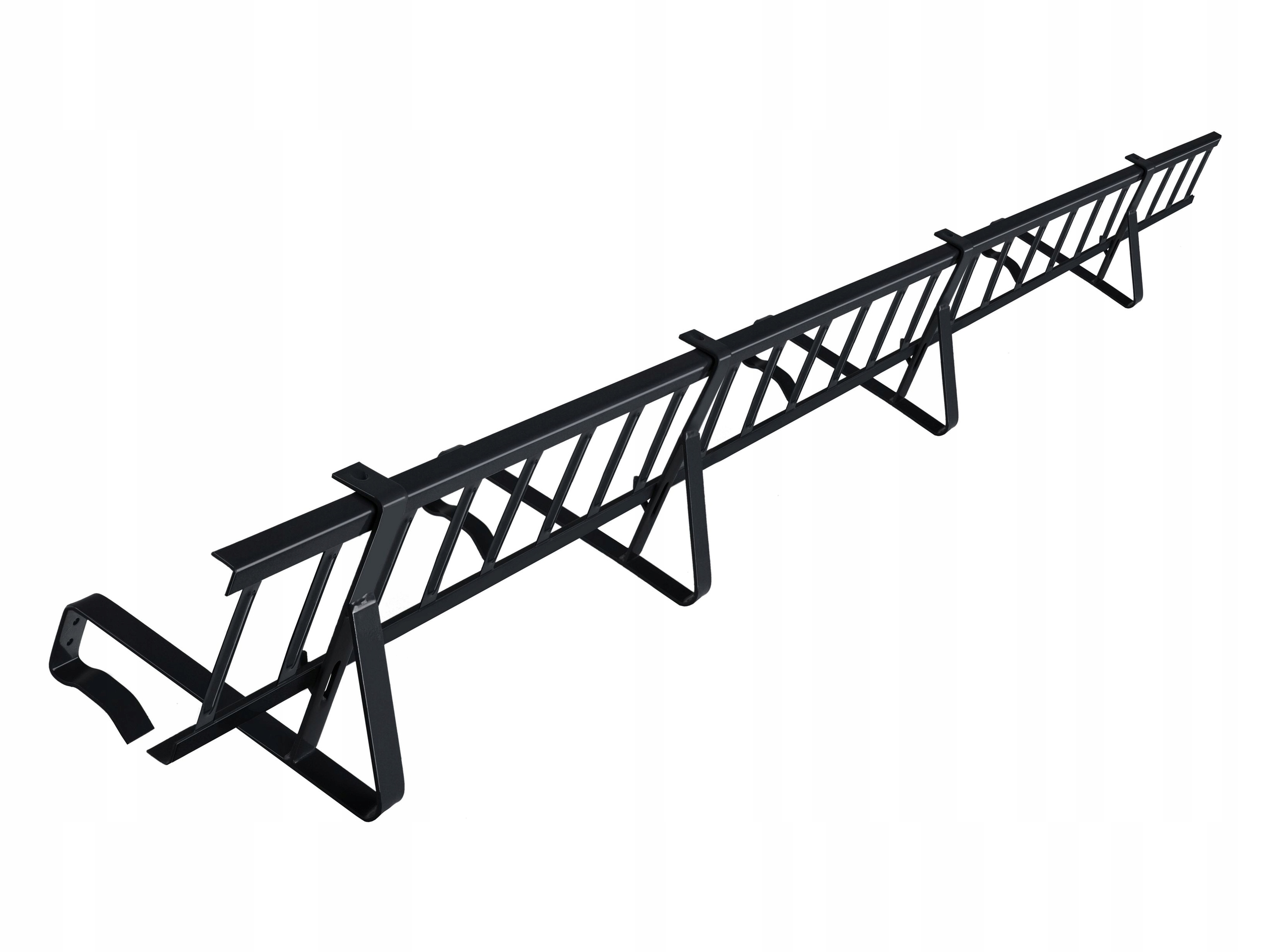 Płotek 2m 20cm 4uchwyty lakier dowolne dachówki antracytowy Ral 7016