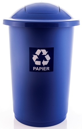 

Kosz Do Segregacji Śmieci 50L Top Bin Niebieski