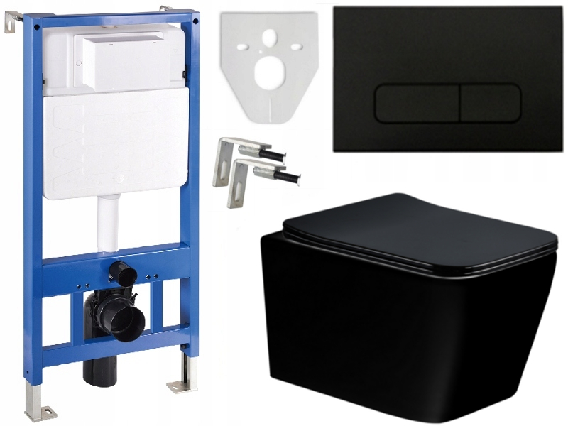 MEXEN STELAŻ WC MISKA TEO RIMLESS DESKA PRZYCISK