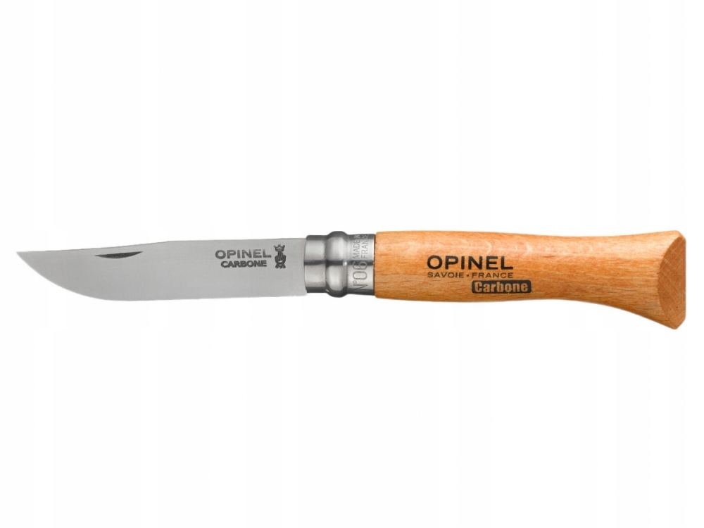 Nóż składany Opinel 6 carbon buk