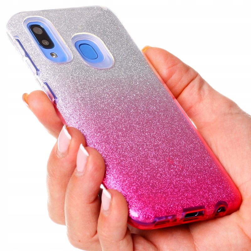 

Etui Brokat + Szkło 9H do Samsung Galaxy A40