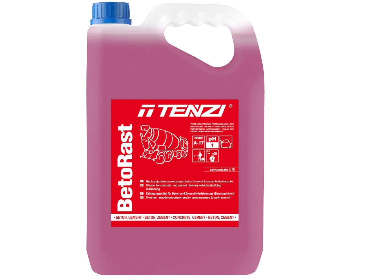 

Tenzi Preparat Do Usuwania Betonu Kamienia Rdzy 5L