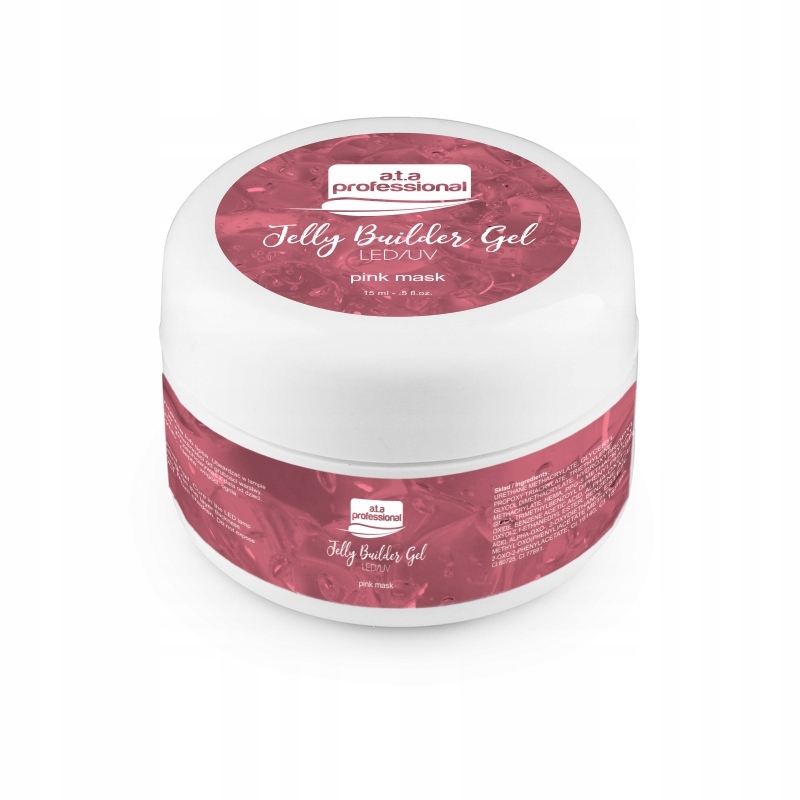 A.T.A ŻEL BUDUJĄCY GALARETKA JELLY PINK MASK 15 ML