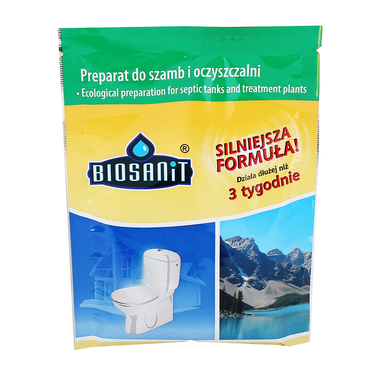 

Biosanit środek do szamb, oczyszczalni ścieków 30g