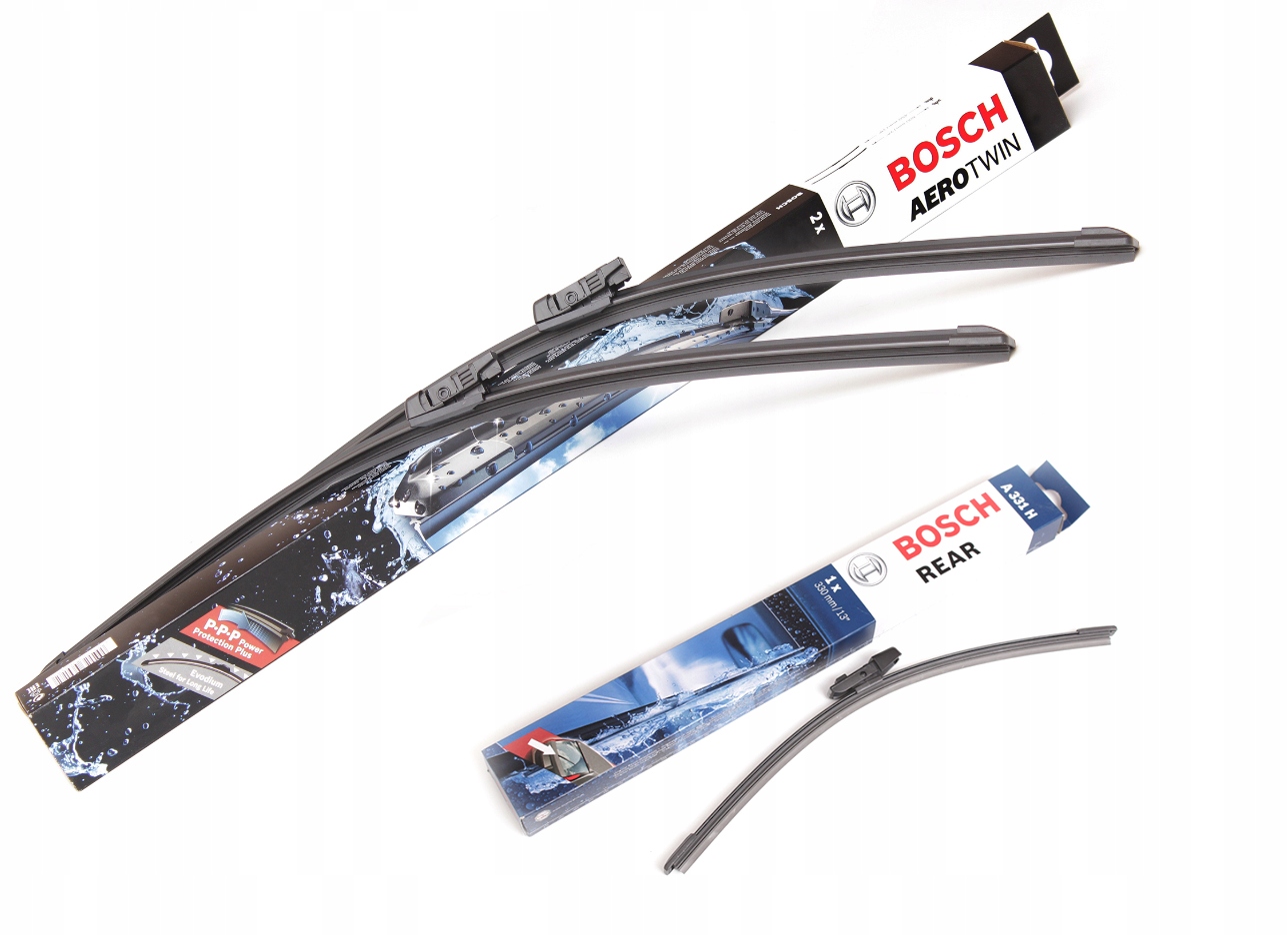 

Wycieraczki Bosch Przód+tył Touran II 2010-2015