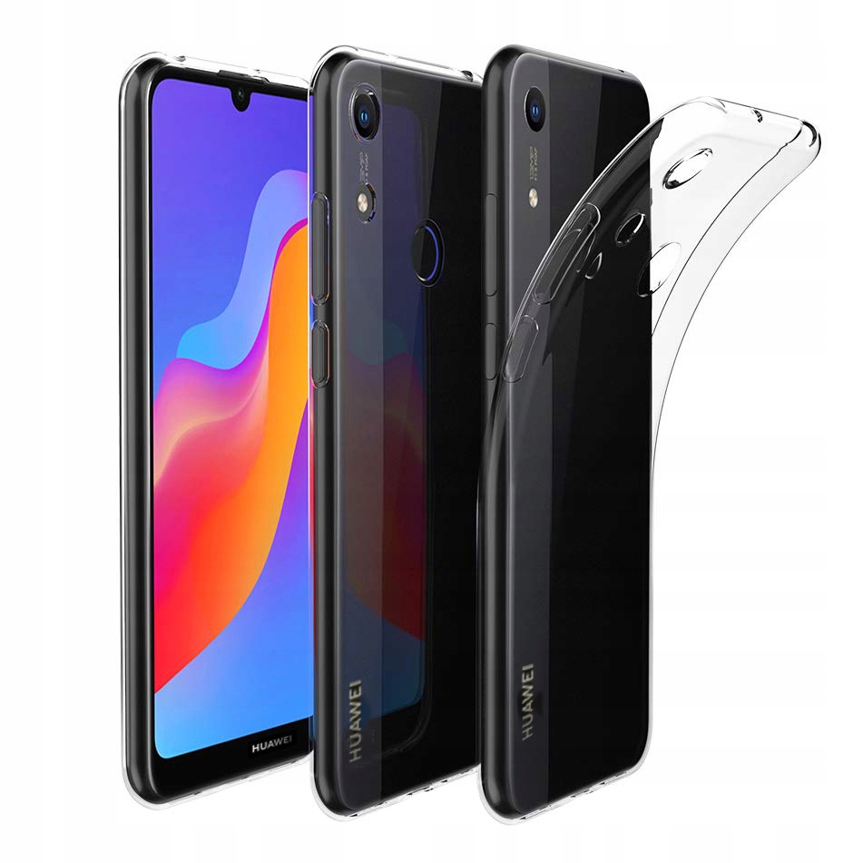 

Etui do Huawei Y6S guma Slim Case Szkło