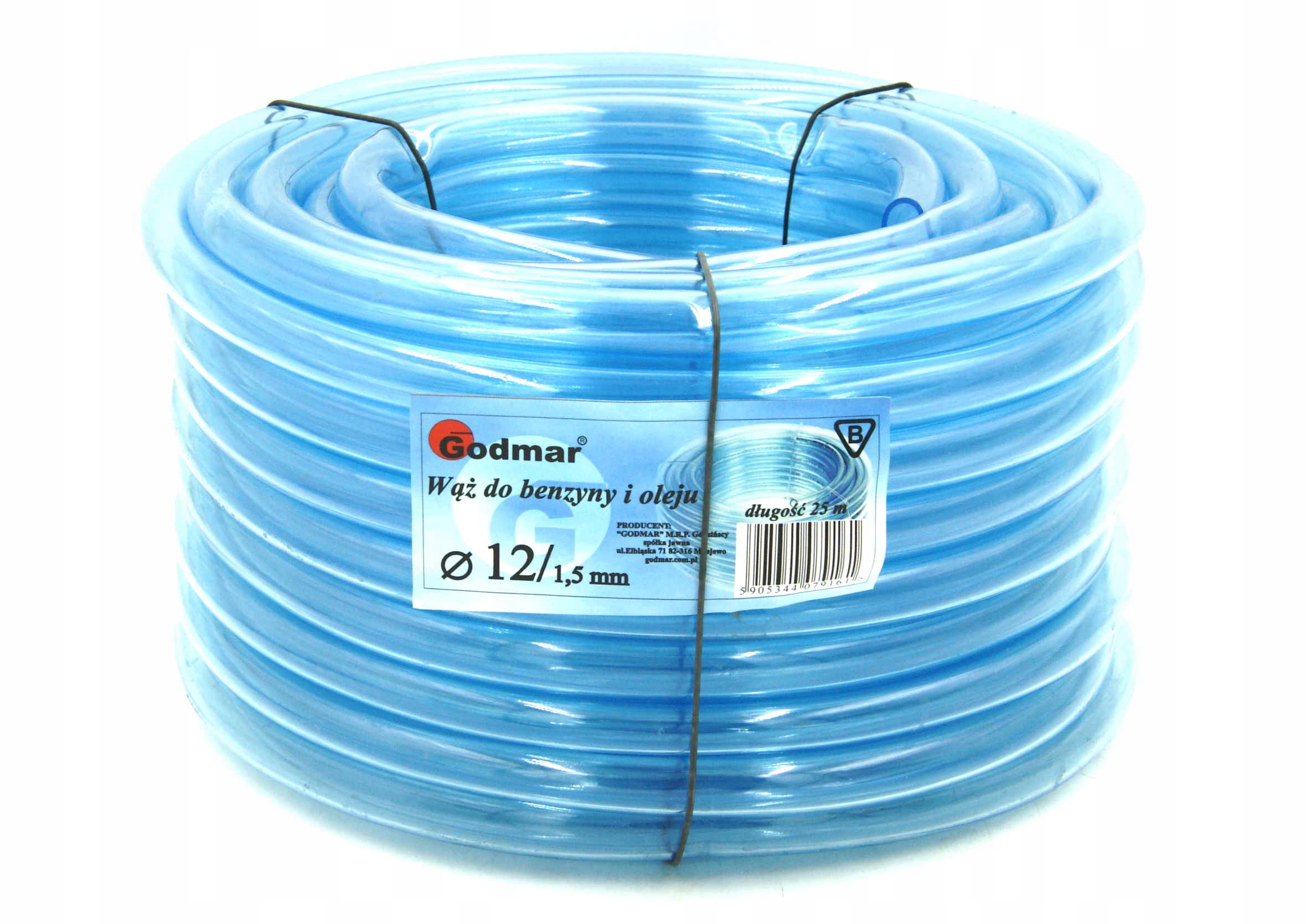 

Wąż Igielitowy Do Benzyny Oleju 12mm Rolka 25m