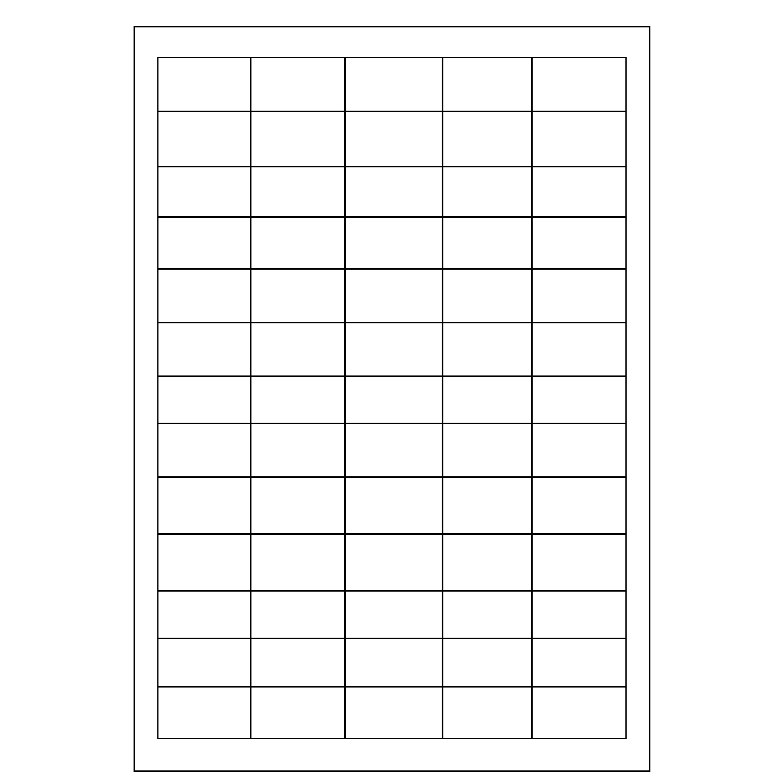 

Etykiety samoprzylepne do drukarki 38x21,2 (65)