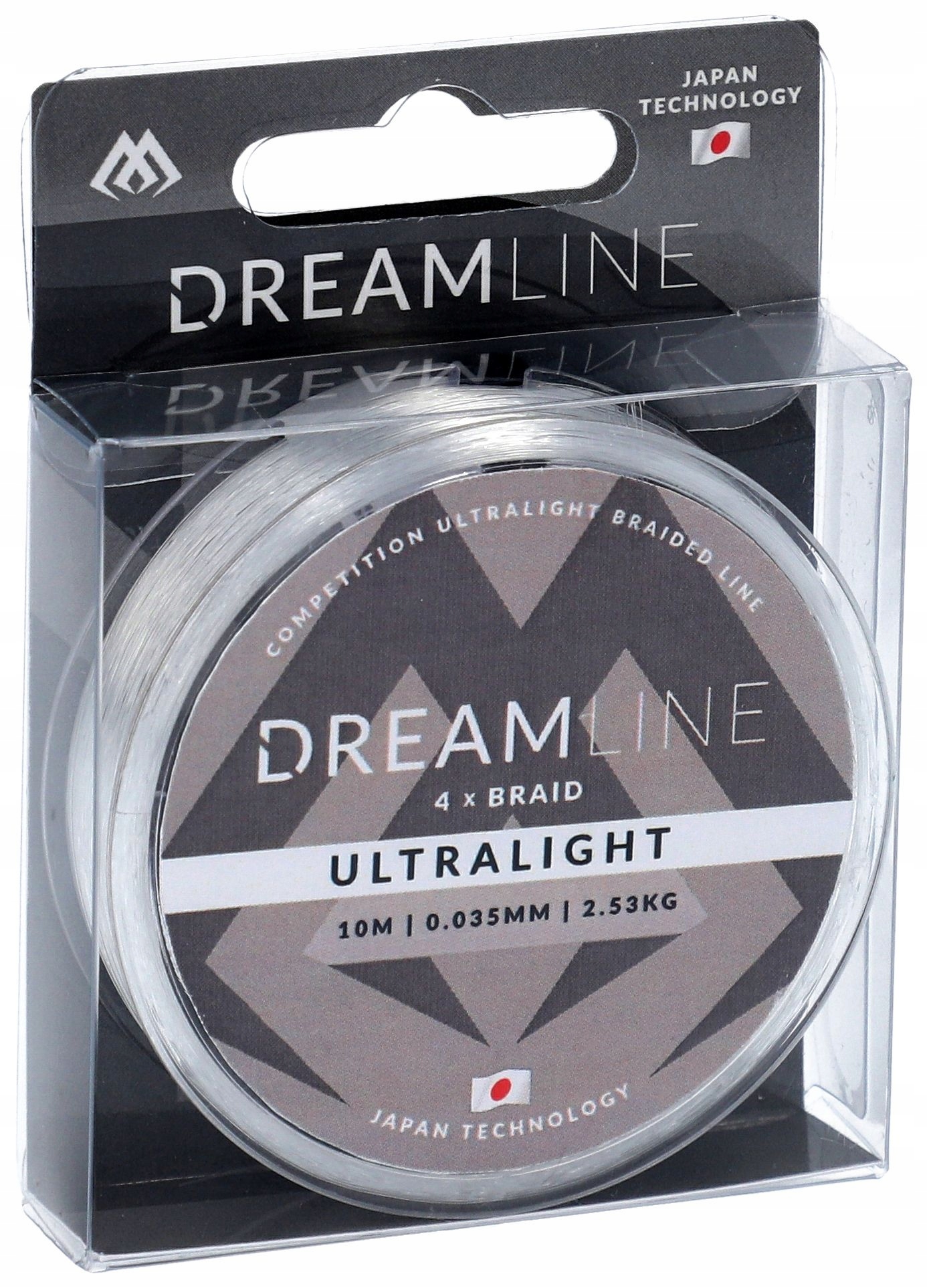 

Plecionka Dreamline White 0,047mm/3,87kg/150m+GRAT